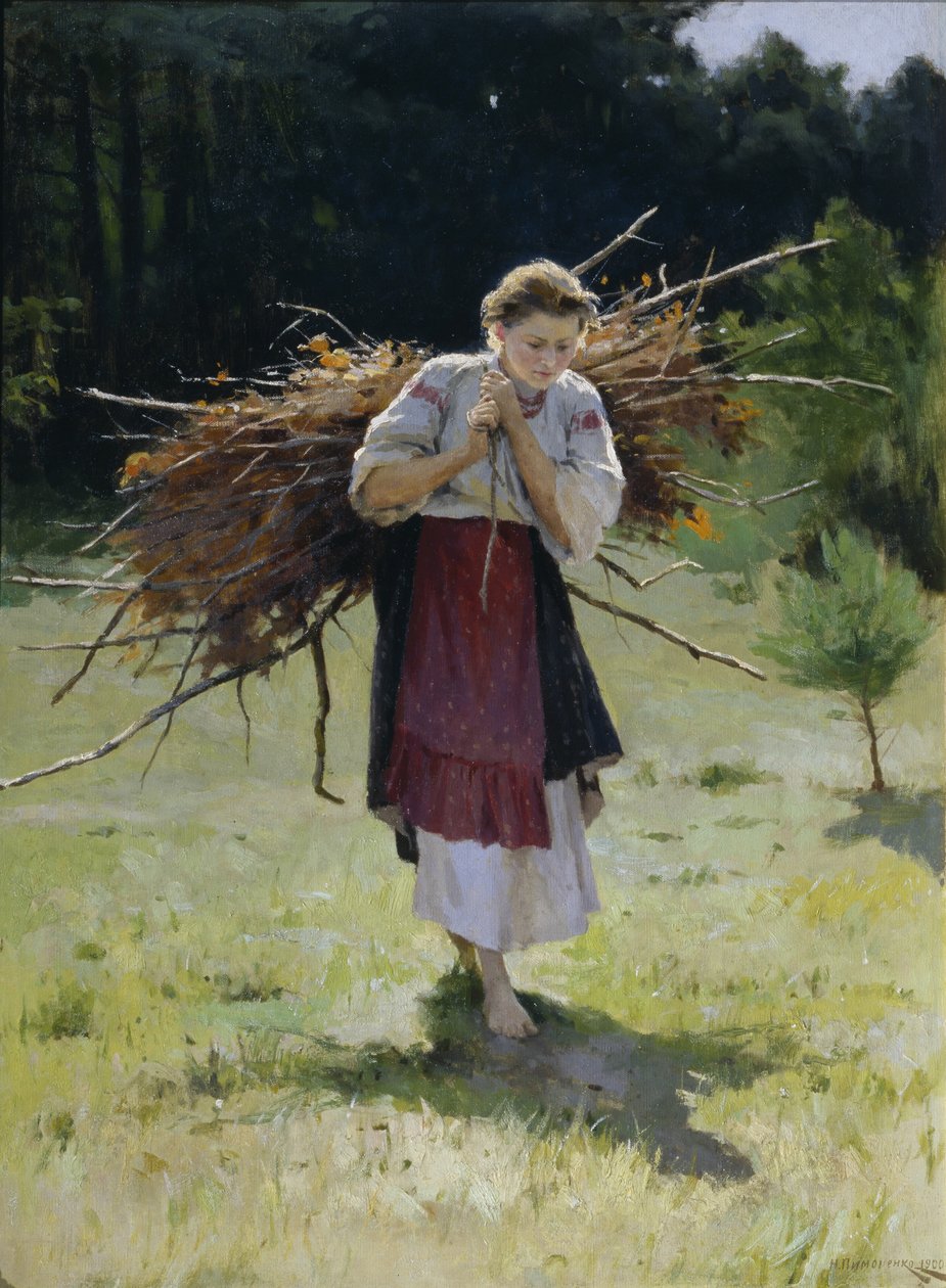 Az erdőből, 1900 alkotó: Mykola Kornylijowytsch Pymonenko