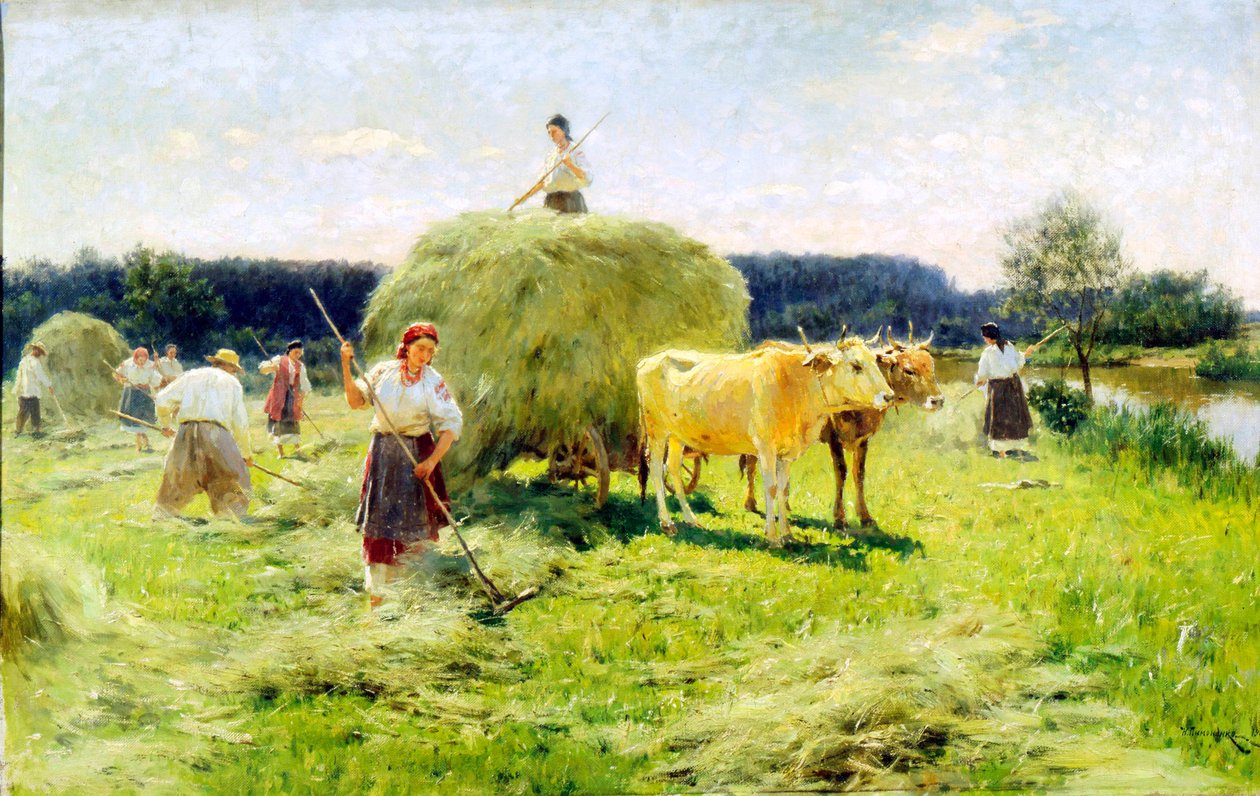 Szia-Making, 1906. alkotó: Mykola Kornylijowytsch Pymonenko