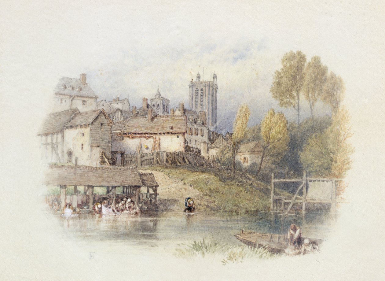 Nantes, Franciaország alkotó: Myles Birket Foster