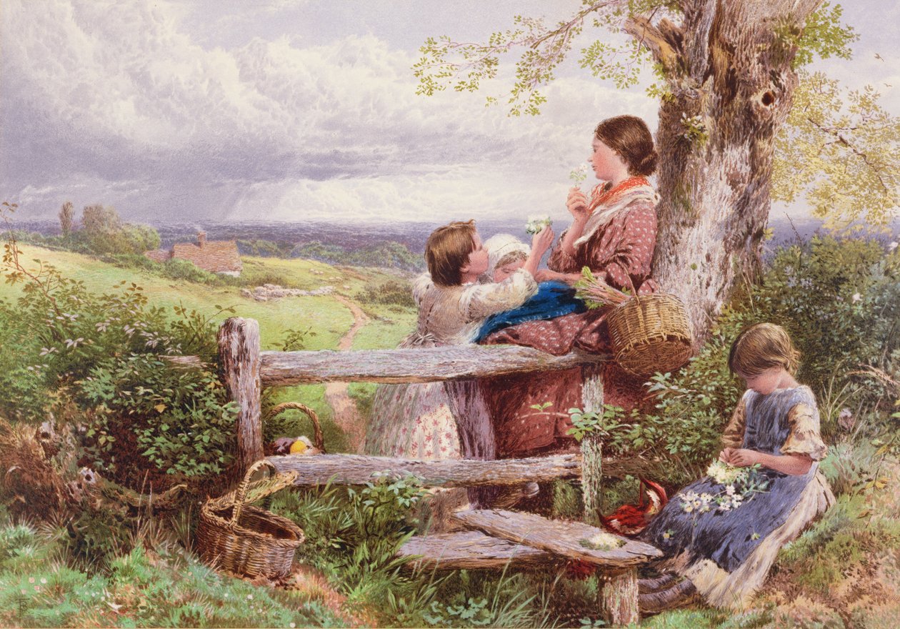 A rusztikus stílus alkotó: Myles Birket Foster