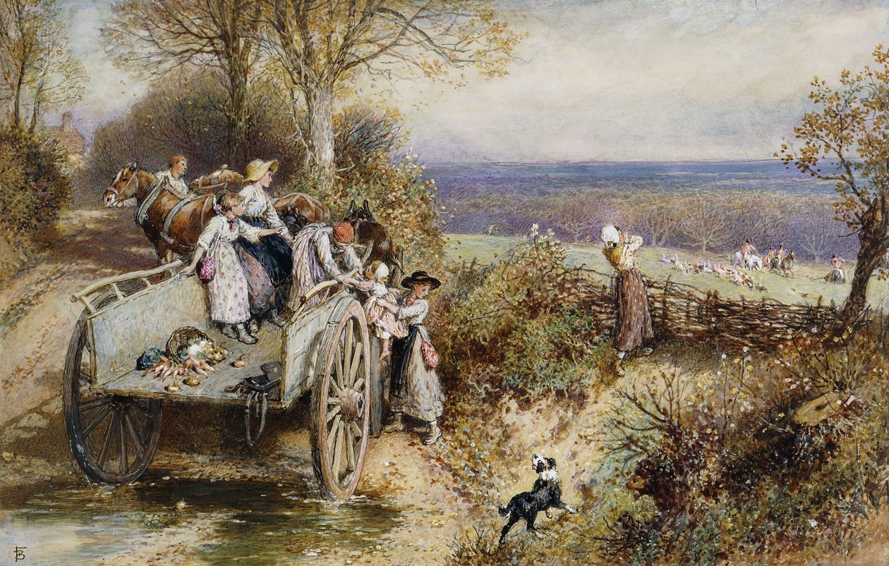 Bepillantás a kopókba: "Itt jönnek", alkotó: Myles Birket Foster