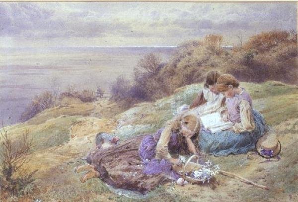 Bonchurchben, Wight-szigeten alkotó: Myles Birket Foster