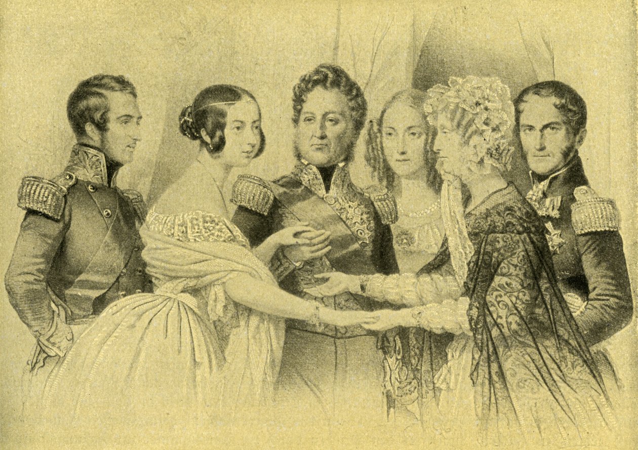Viktória királynő és Albert herceg - alkotó: N. Maurier