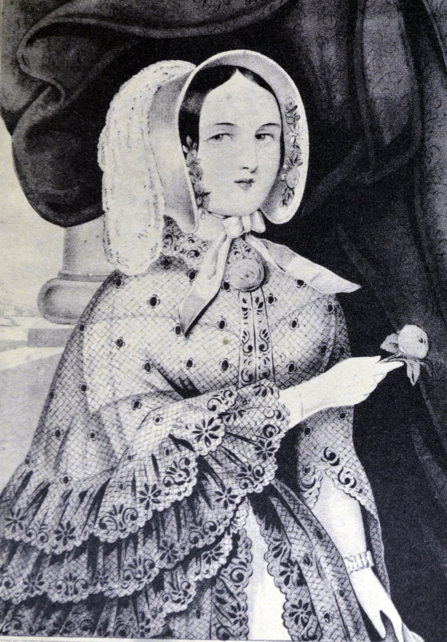 Currier & Ives illusztráció 19. század. Izabella alkotó: N. and Ives, J.M. Currier