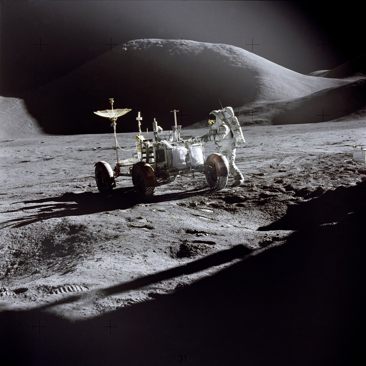 Apollo 15 – NASA, 1971. alkotó: NASA Images