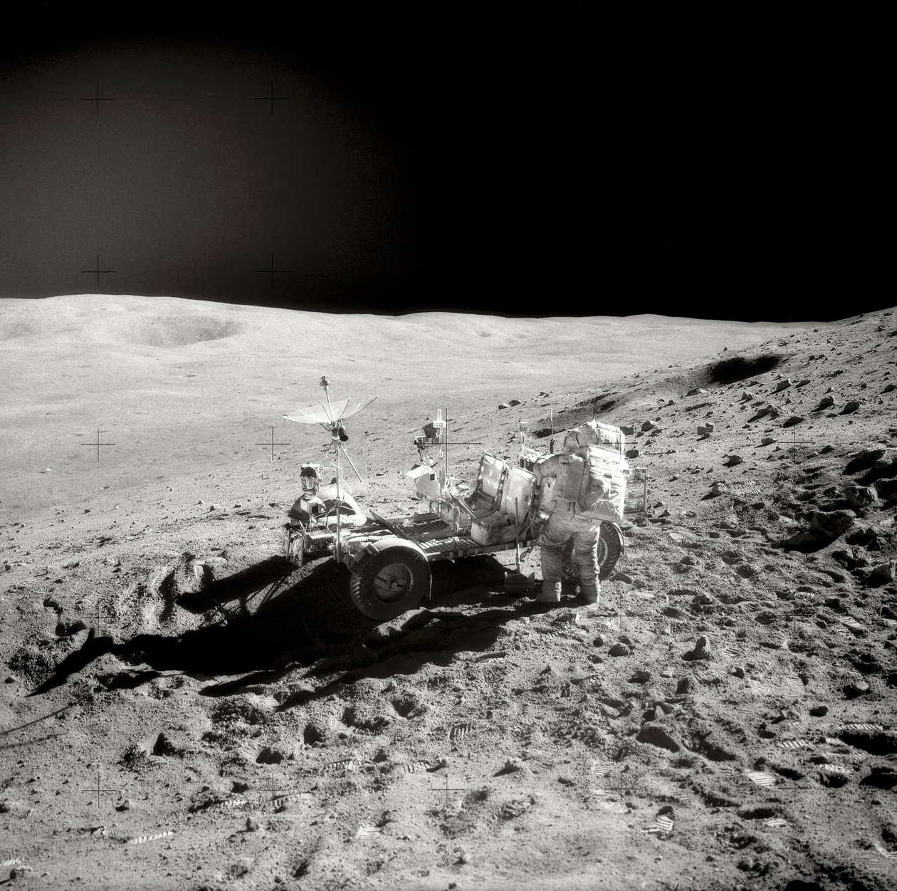 Apollo 16 – NASA, 1972. alkotó: NASA Images