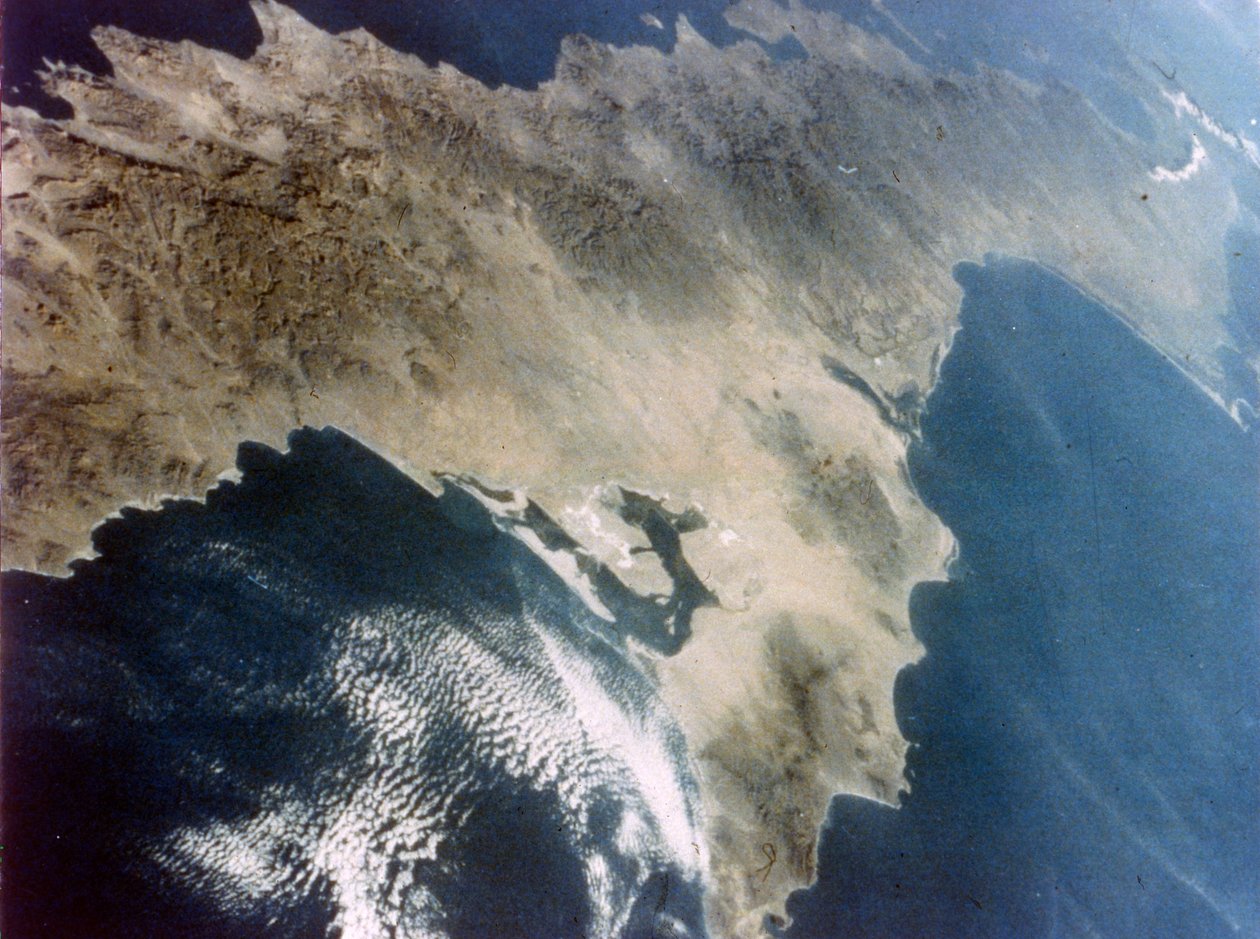 Baja California a második Space Shuttle repülés fedélzetéről, 1981 novemberében. alkotó: NASA Images