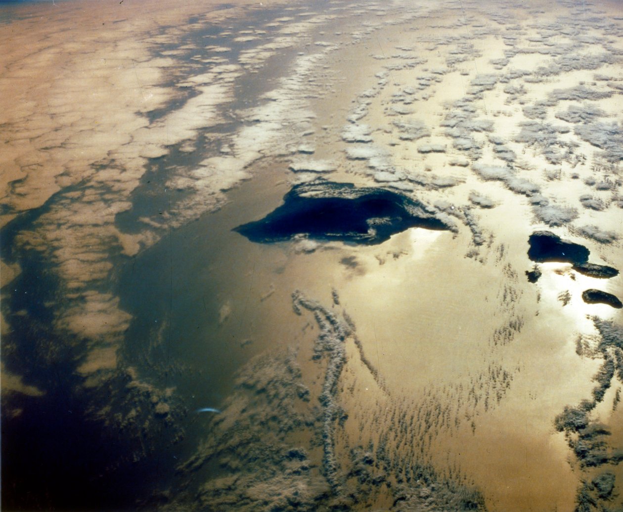Föld az űrből - a Hawaii-szigetek, USA, 1980-as évek. alkotó: NASA Images