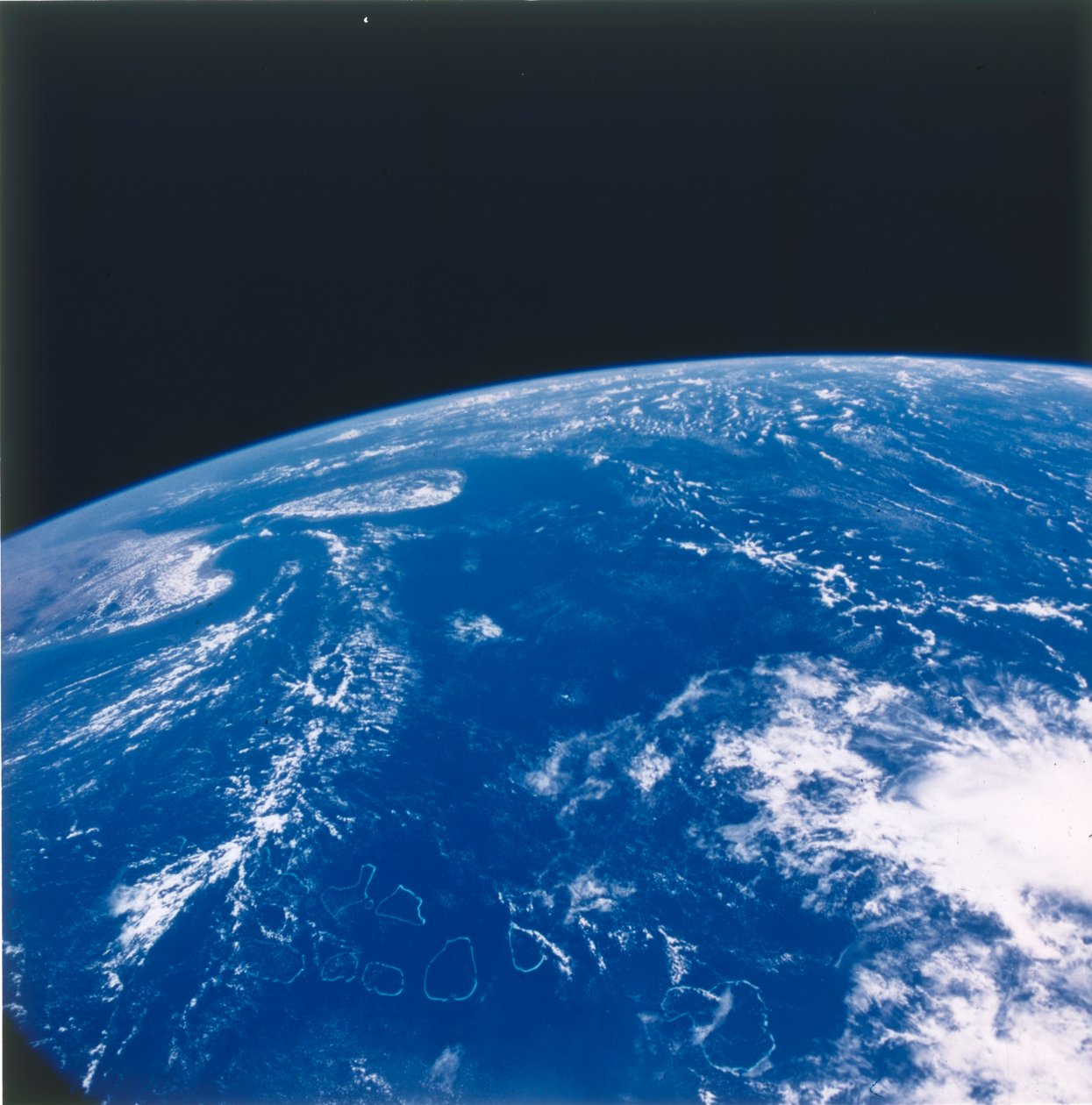 Föld az űrből – az Indiai-óceán, 1980-as évek. alkotó: NASA Images
