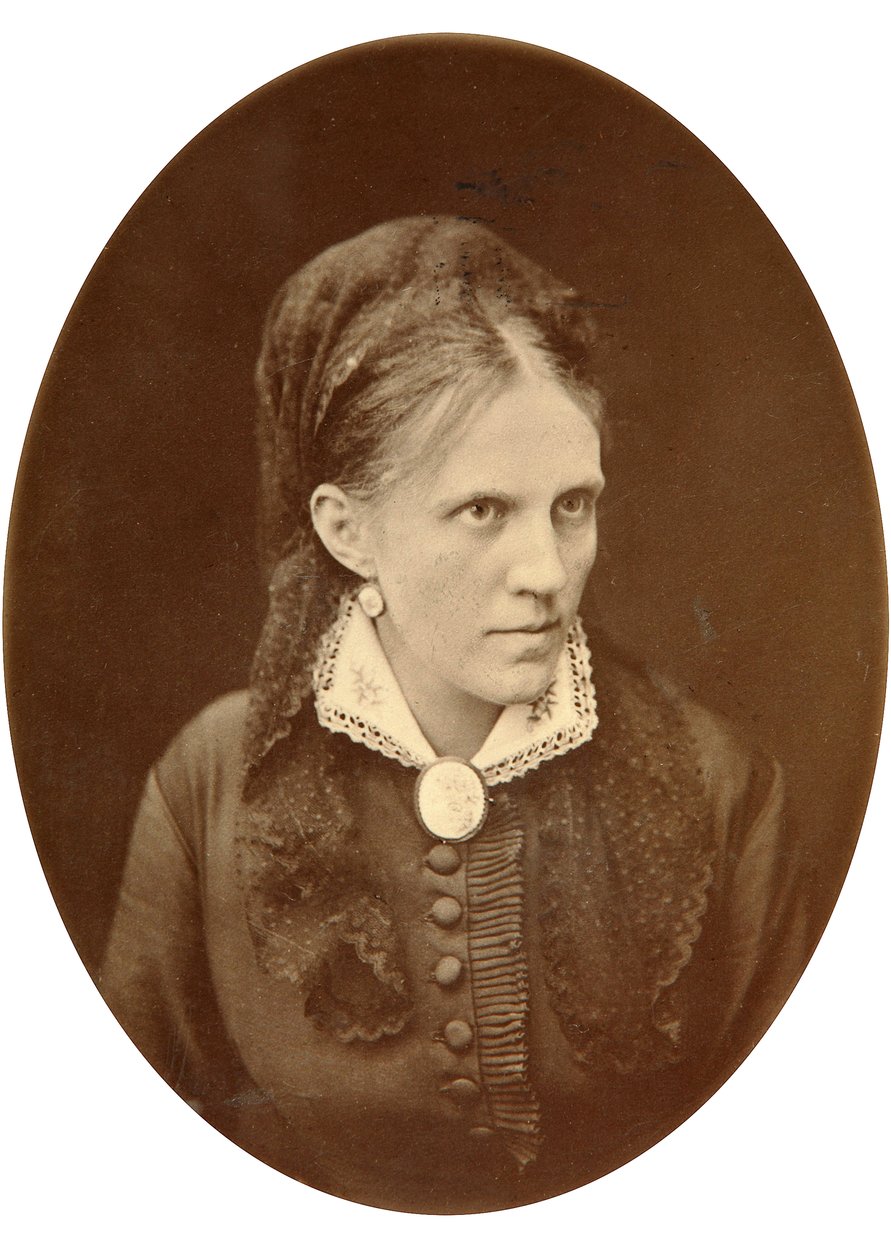Anna Dosztjevszkaja, Fjodor Dosztojevszkij orosz író felesége, a 19. század végén vagy a 20. század elején alkotó: N.A. Lorenkovich