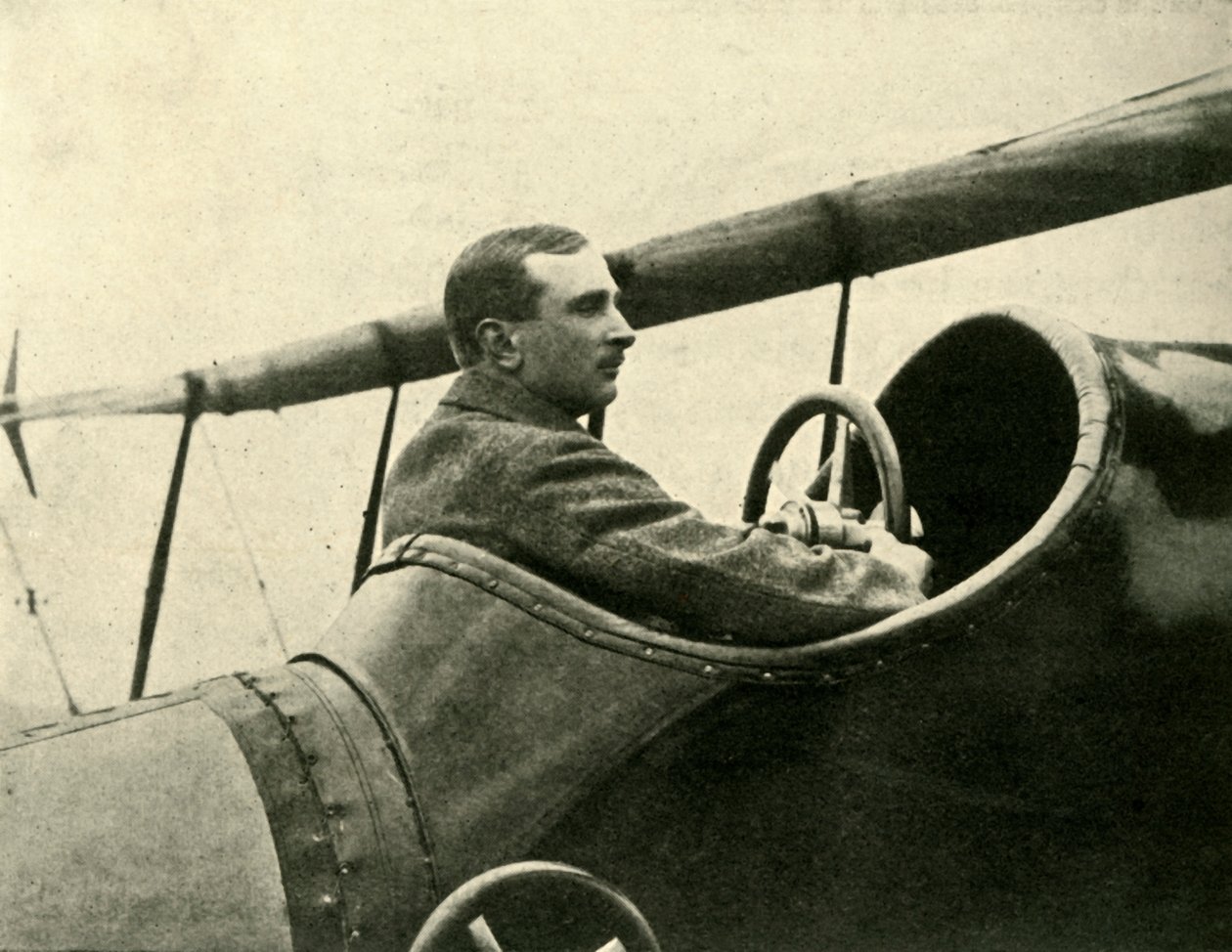 C. H. Collet repülő hadnagy, R.N., D.S.O., 1914, 1920 c. alkotó: N. Birkett