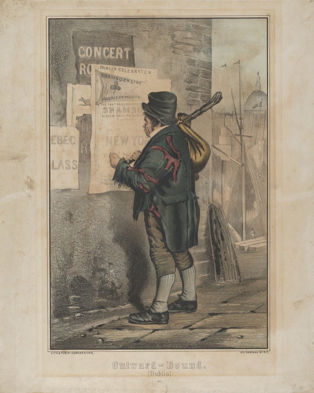Kifelé kötött alkotó: Nathaniel Currier