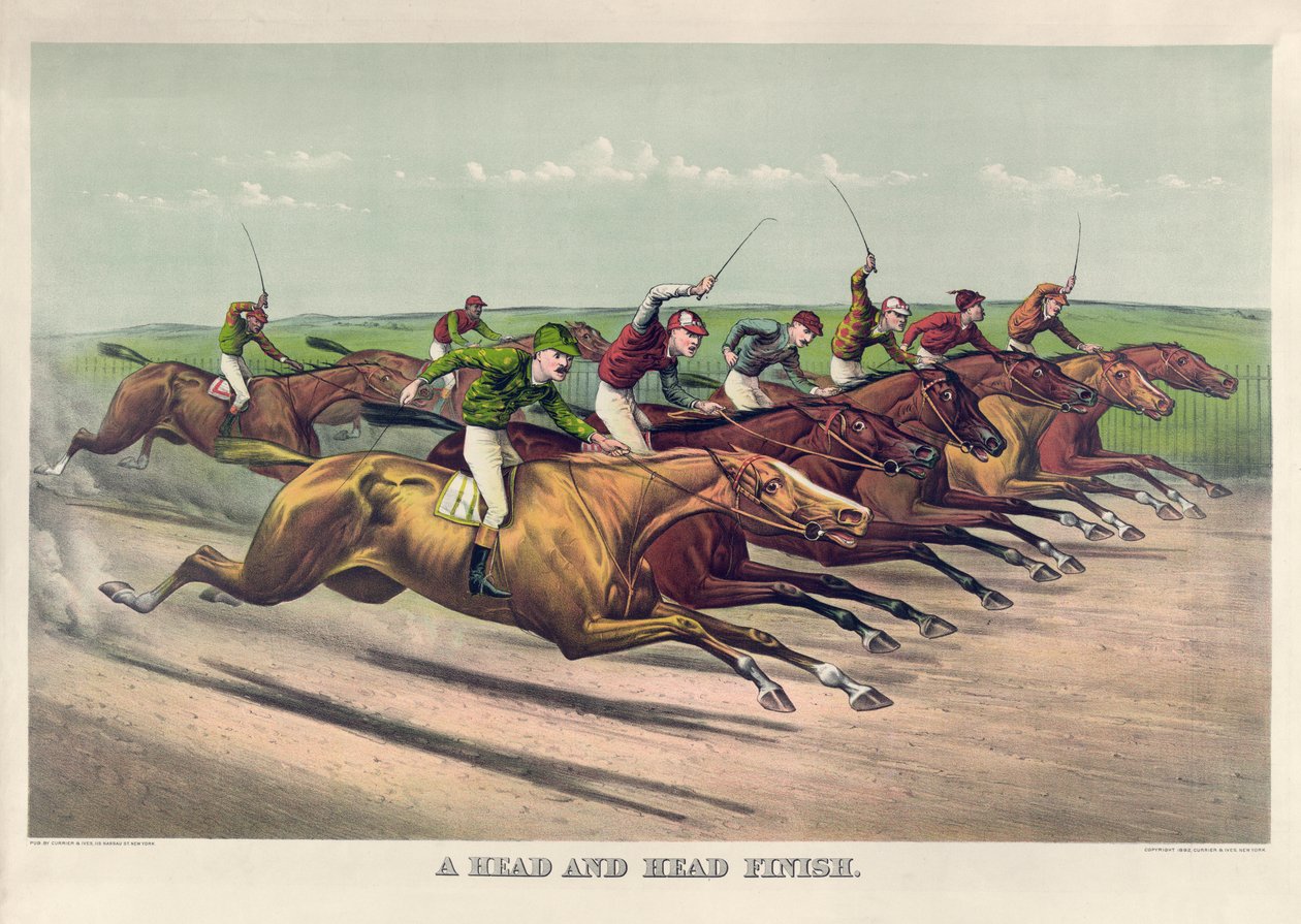 A Currier & Ives fejes és fejes befejezése alkotó: Currier and Ives