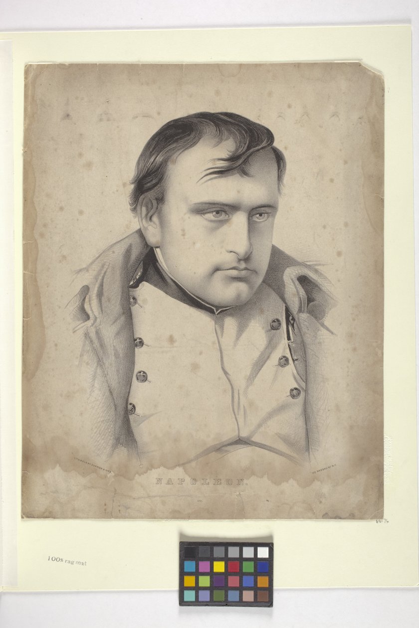 Napóleon (kőnyomat) alkotó: N. and Ives J.M. (1824 95) Currier