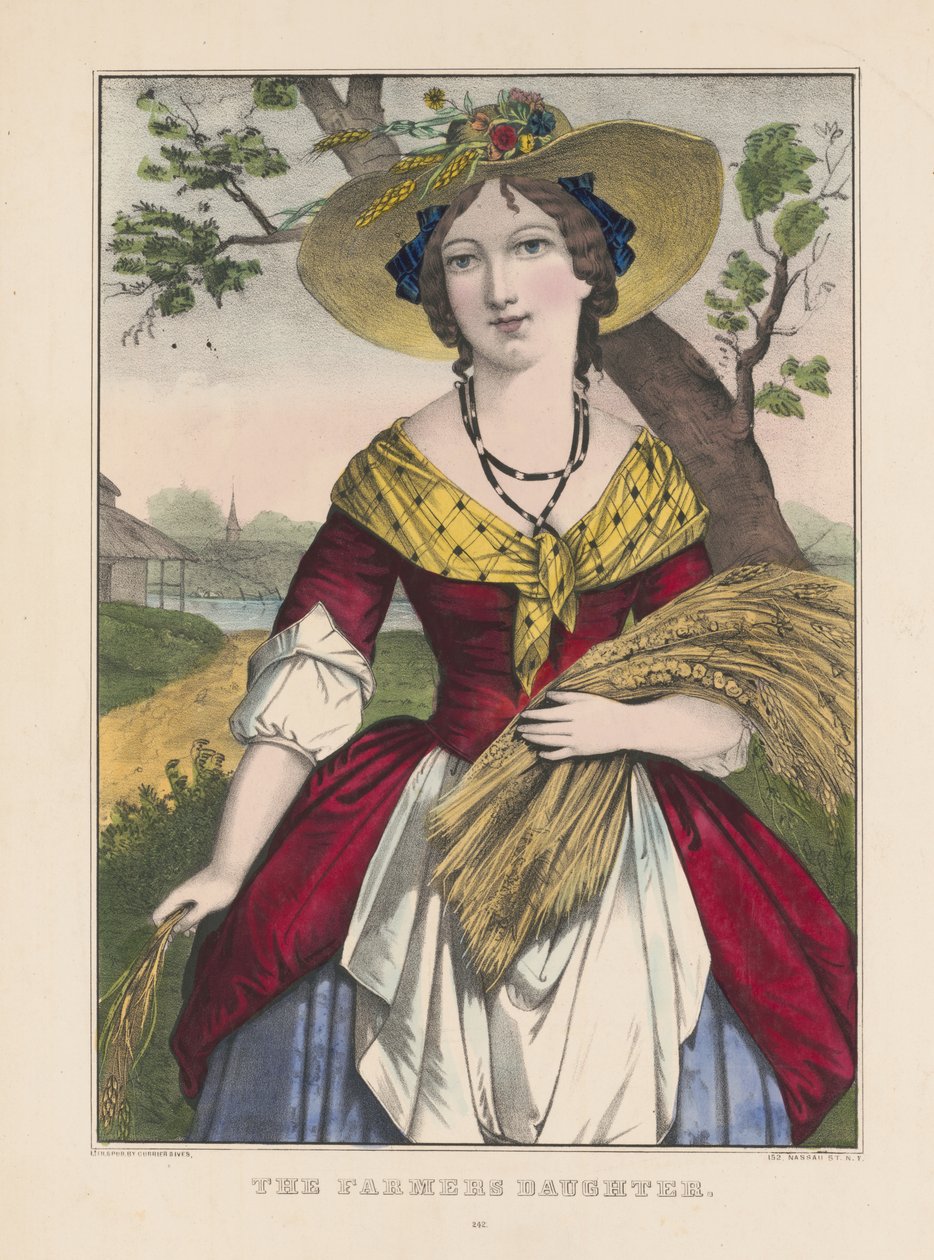 A gazda lánya alkotó: Currier and Ives