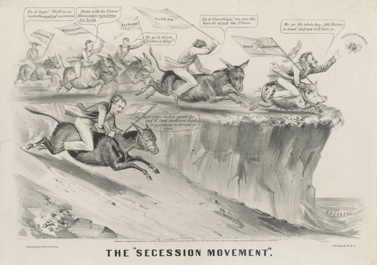 A "szekciós mozgalom" alkotó: Currier and Ives