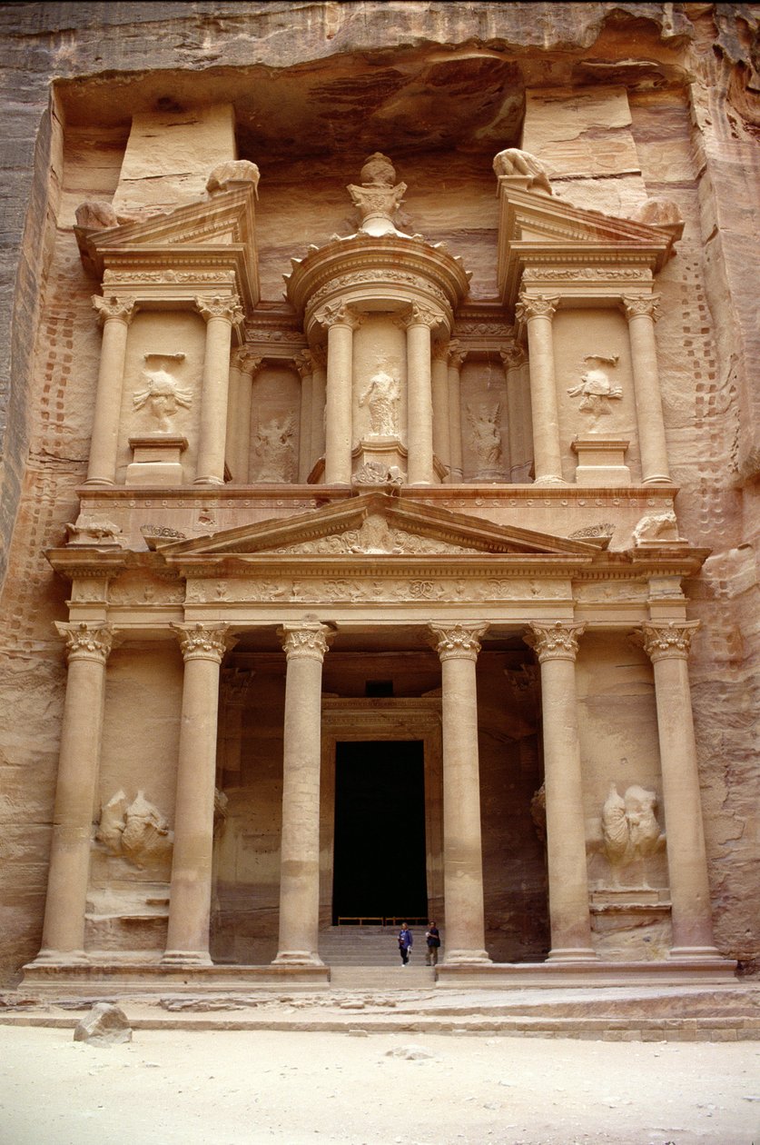 A Khazneh Firaoun homlokzata alkotó: Nabatean
