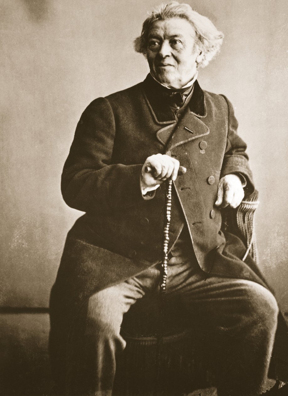 Camille Corot, 1863 körül (fotómetszet) alkotó: Nadar