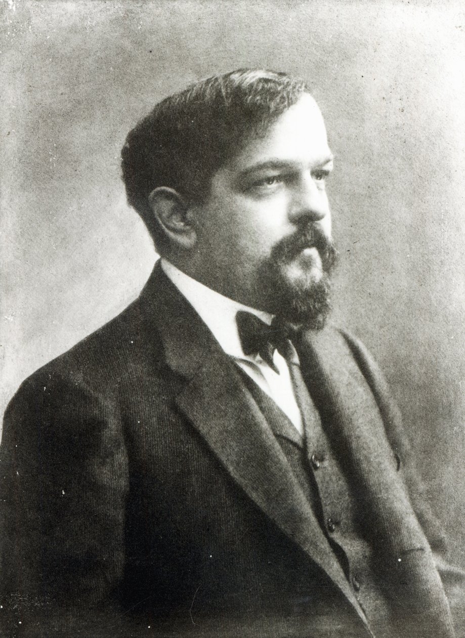 Claude Debussy, 1908 körül alkotó: Nadar