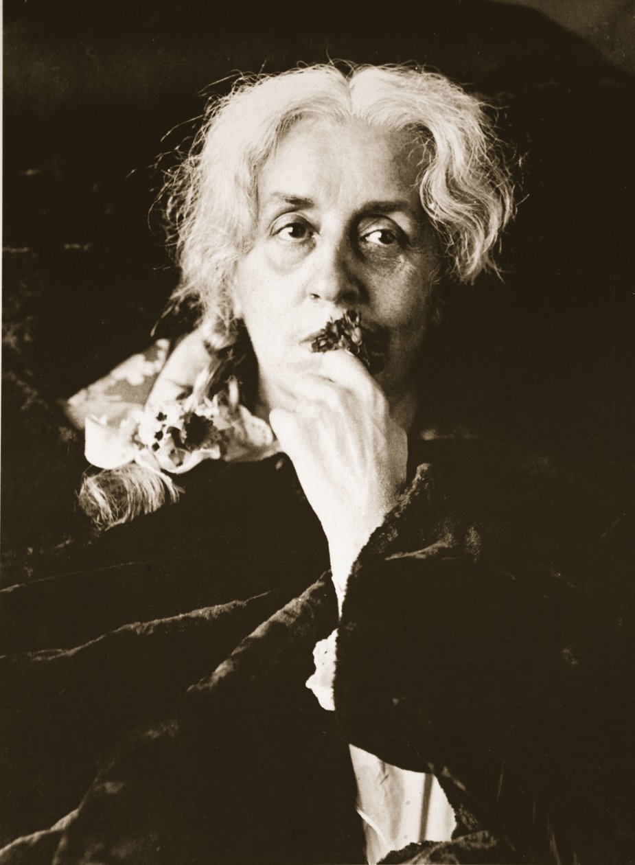 Ernestine Constance Lefebvre, 1900 körül (fotómetszet) alkotó: Nadar