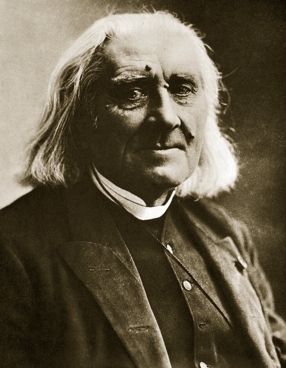 Liszt Ferenc (szépia fotó) alkotó: Nadar