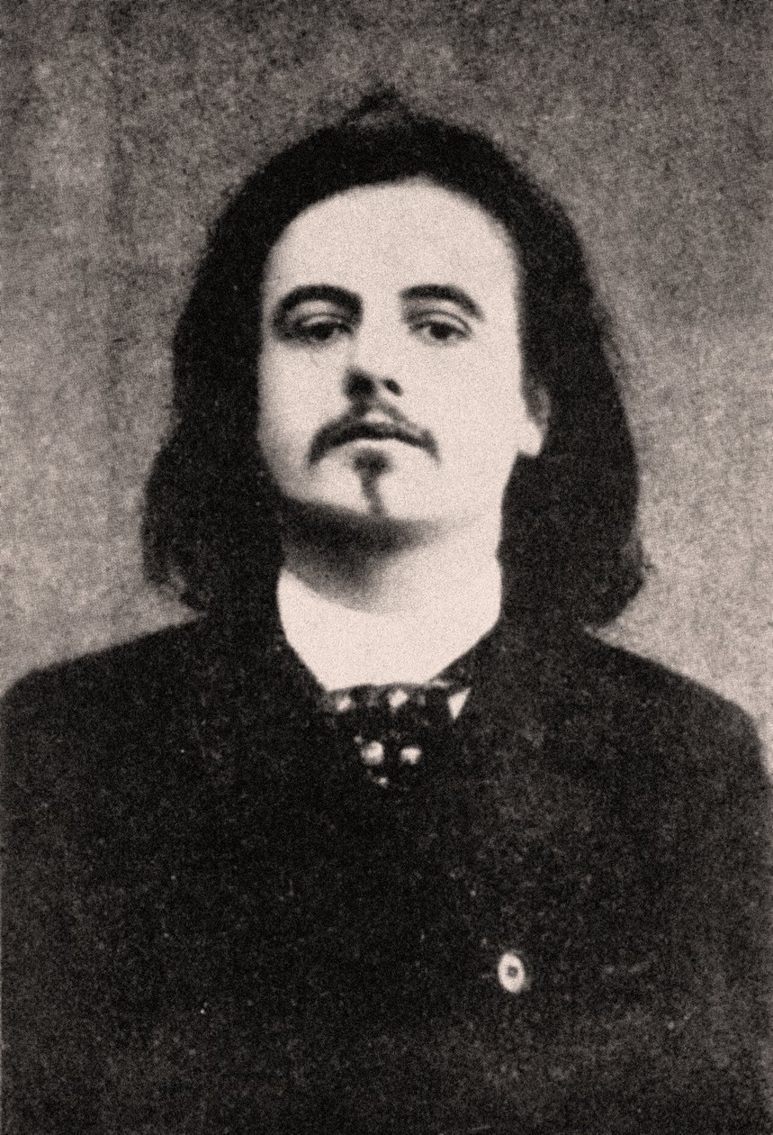 Alfred Jarry portréja, 1896 alkotó: Nadar