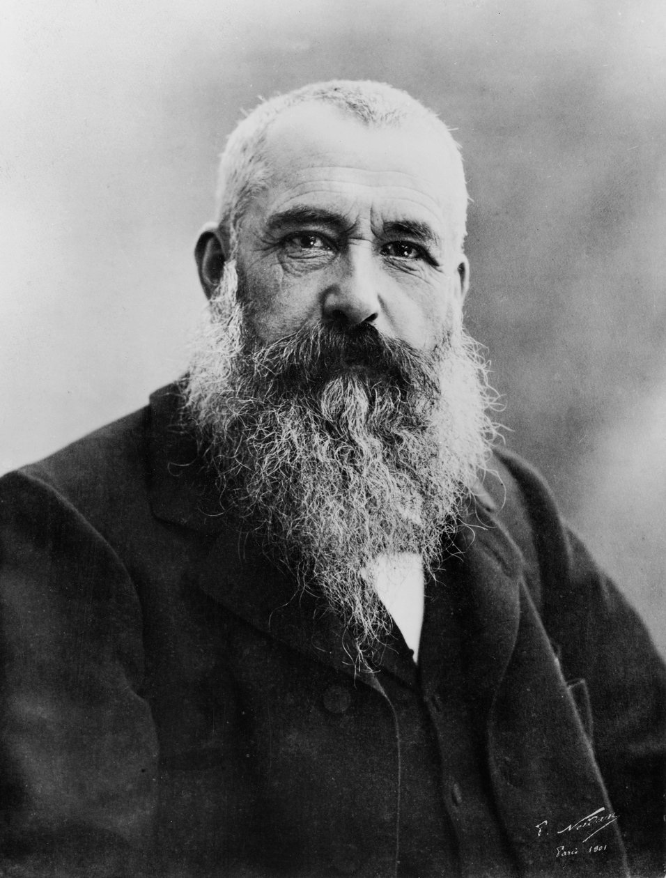Claude Monet portréja, 1901 alkotó: Nadar