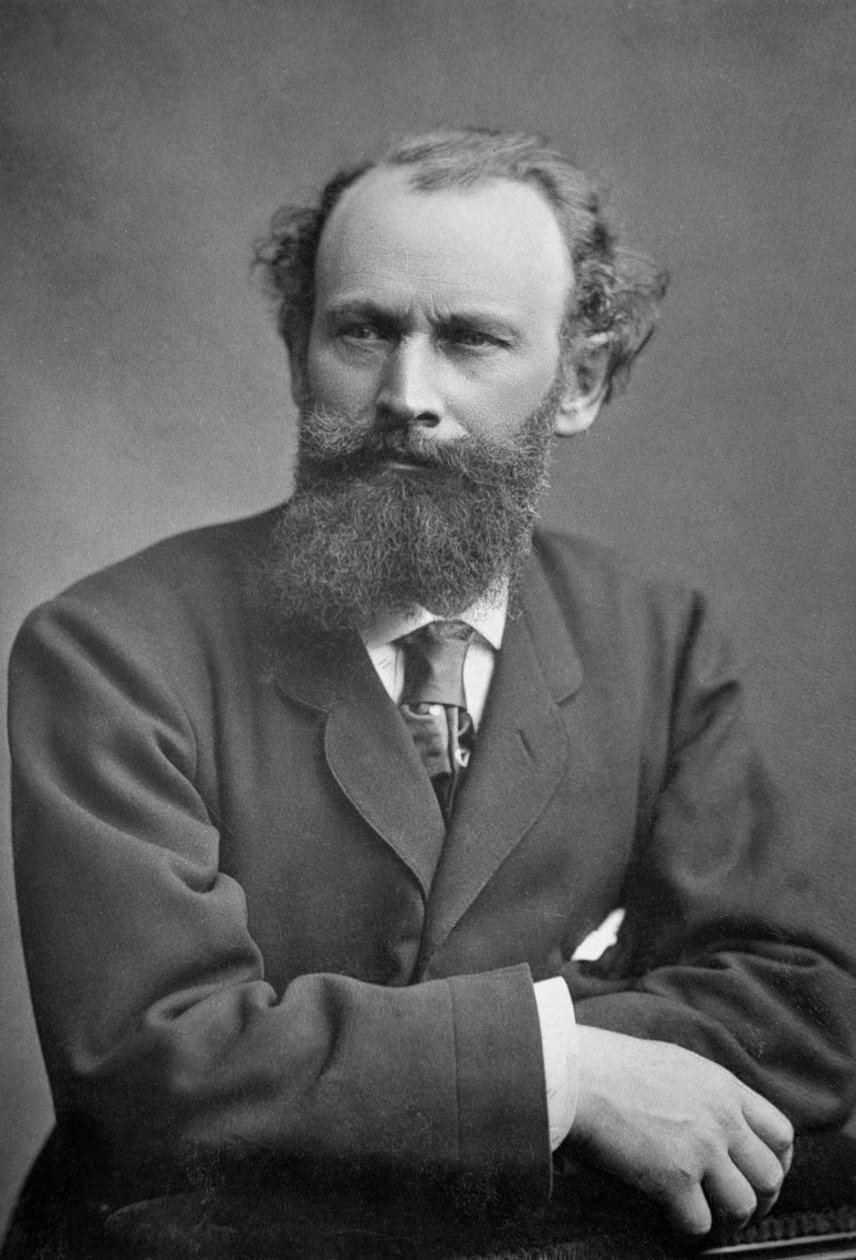 Edouard Manet (1832-83) portréja, c. 1870-80 alkotó: Nadar