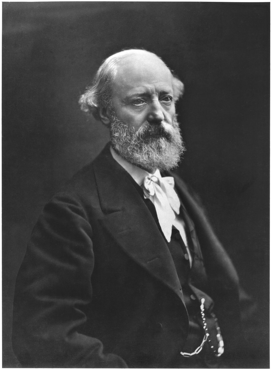 Eugene Emmanuel Viollet-le-Duc portréja, 1878 alkotó: Nadar