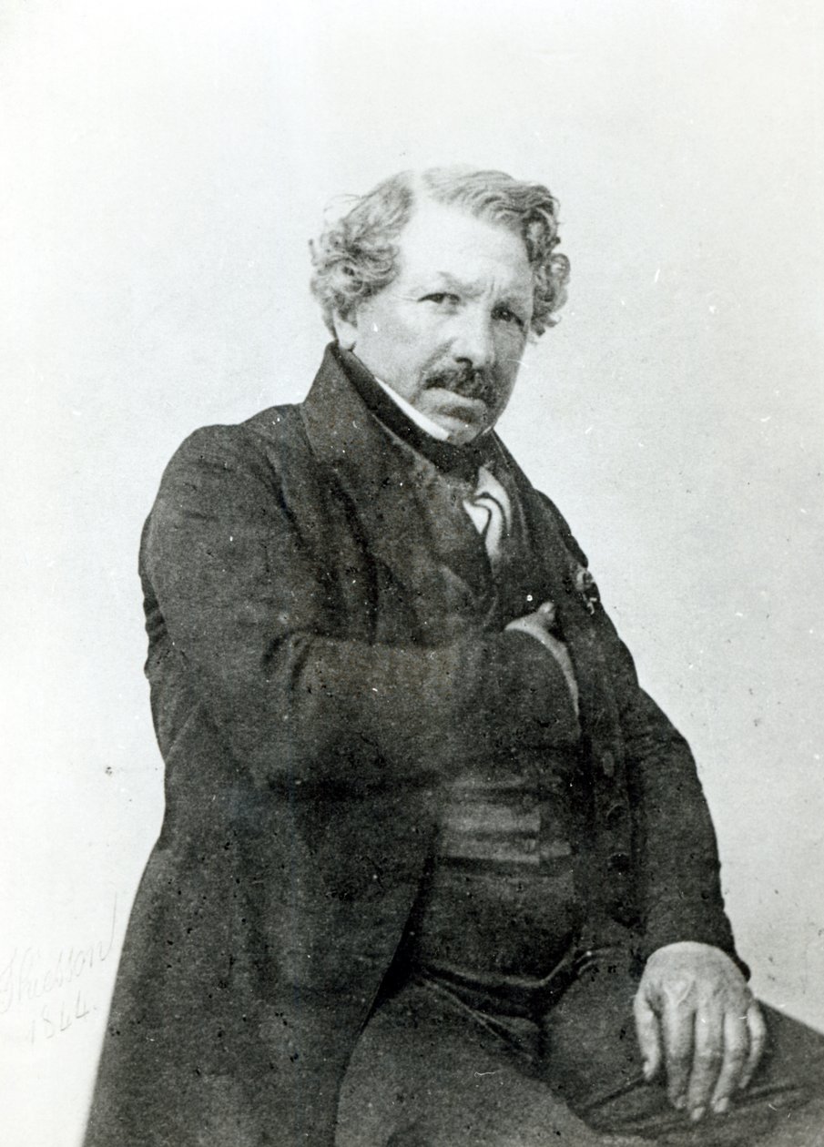 Louis-Jacques Daguerre (1787-1851) portréja alkotó: Nadar