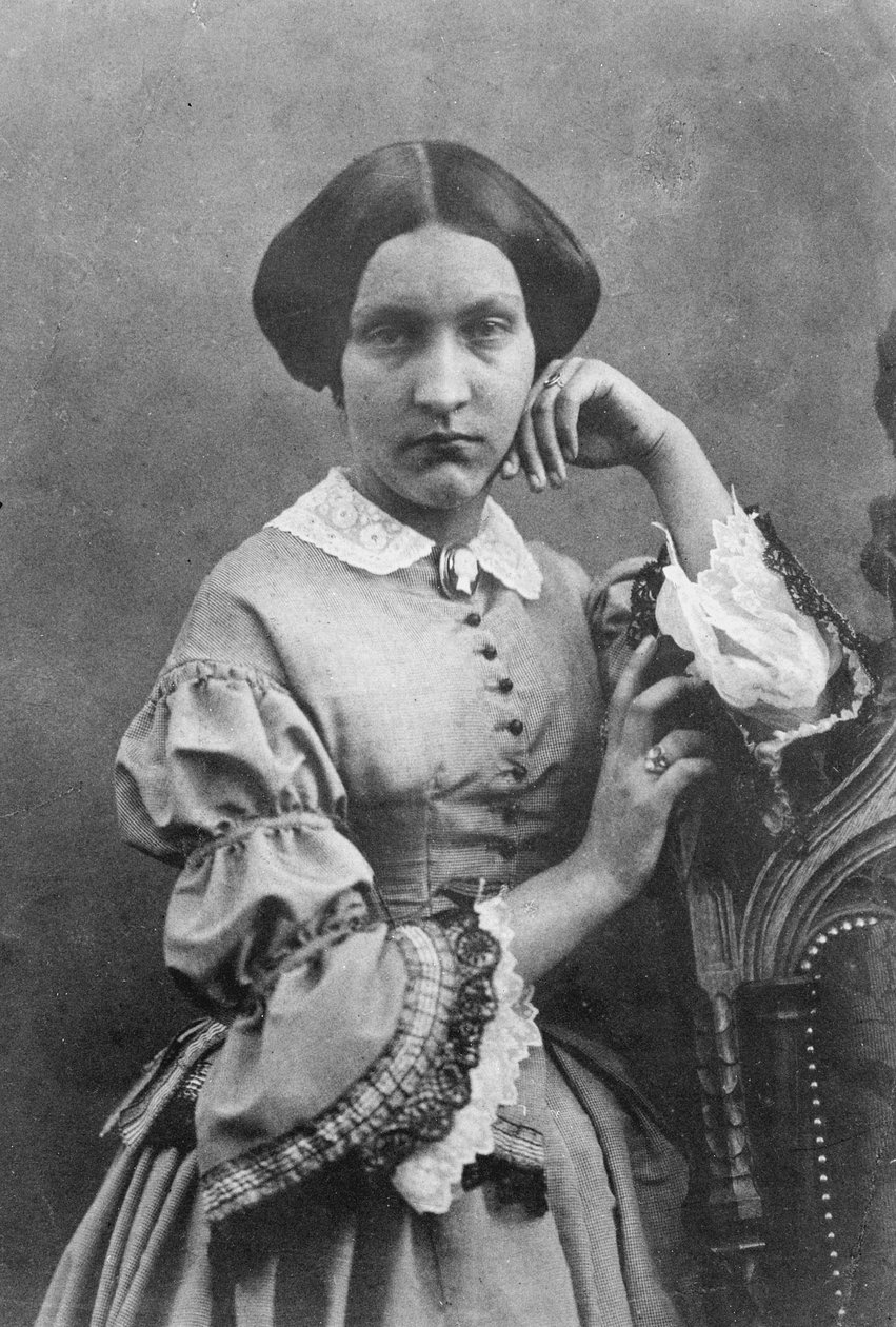 Marie Fauquet portréja, 1860 körül alkotó: Nadar