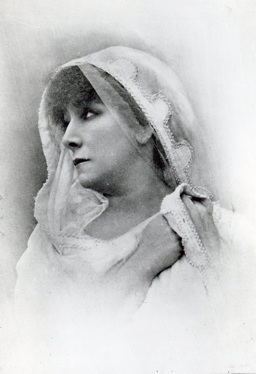 Sarah Bernhardt, mint „Phedre”, Jean Racine alkotó: Nadar