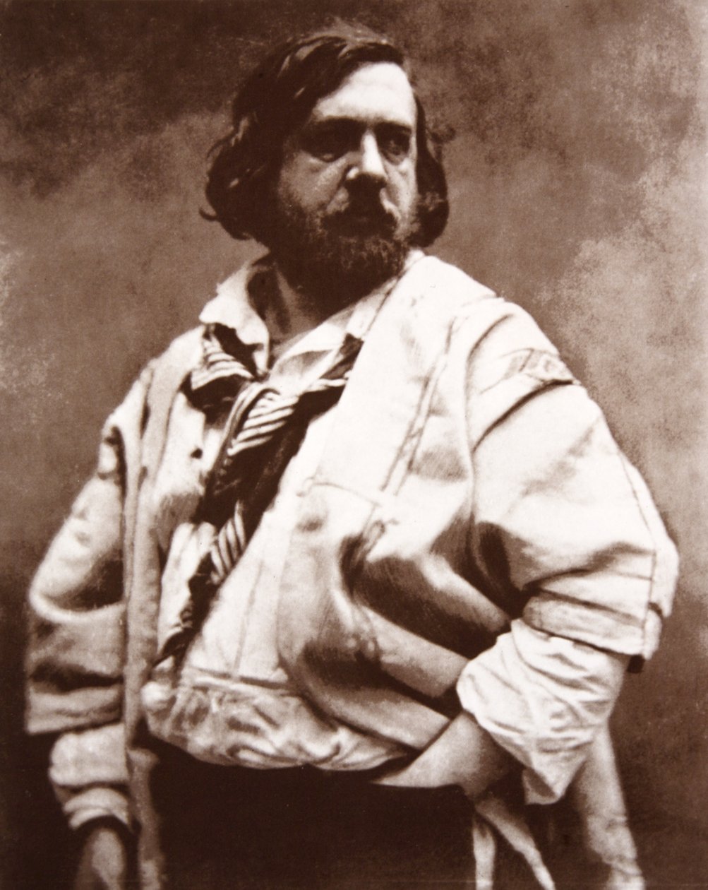 Theophile Gautier, 1855 (mélynyomás) alkotó: Nadar