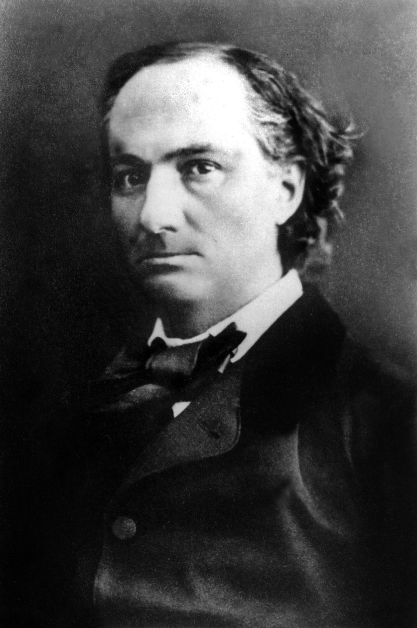 Charles Baudelaire francia költő (1821 - 1867) fényképezte Nadar XIX. alkotó: Nadar