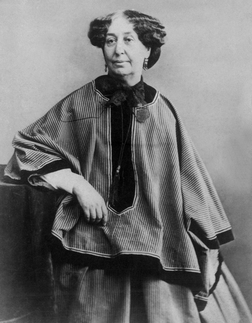 George Sand francia író (1804-1876), fotó: Nadar 1864 alkotó: Nadar