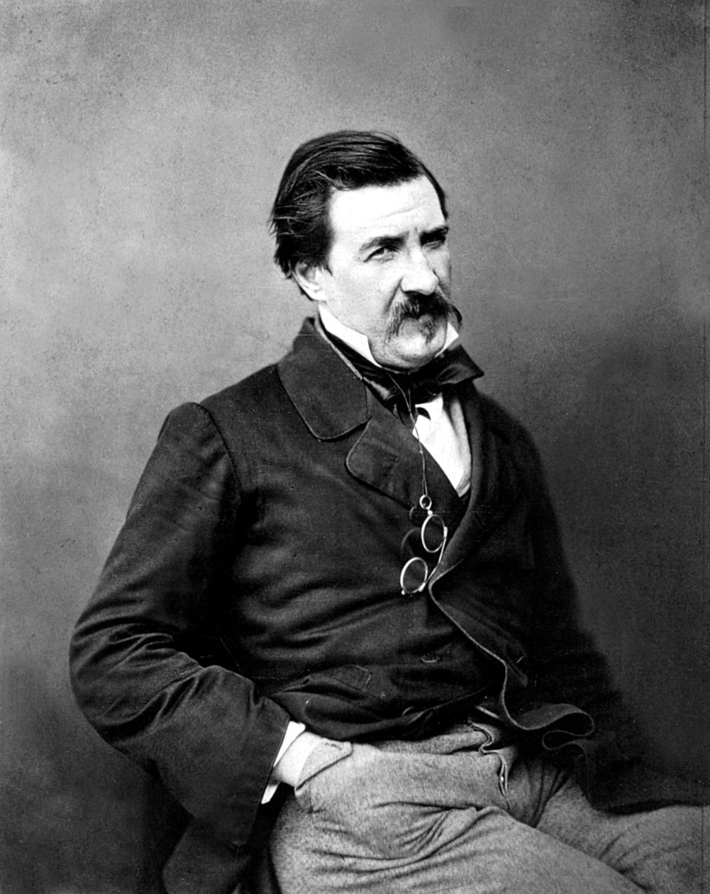 Jules Champfleury francia író fényképezte Nadar, 1865 körül alkotó: Nadar