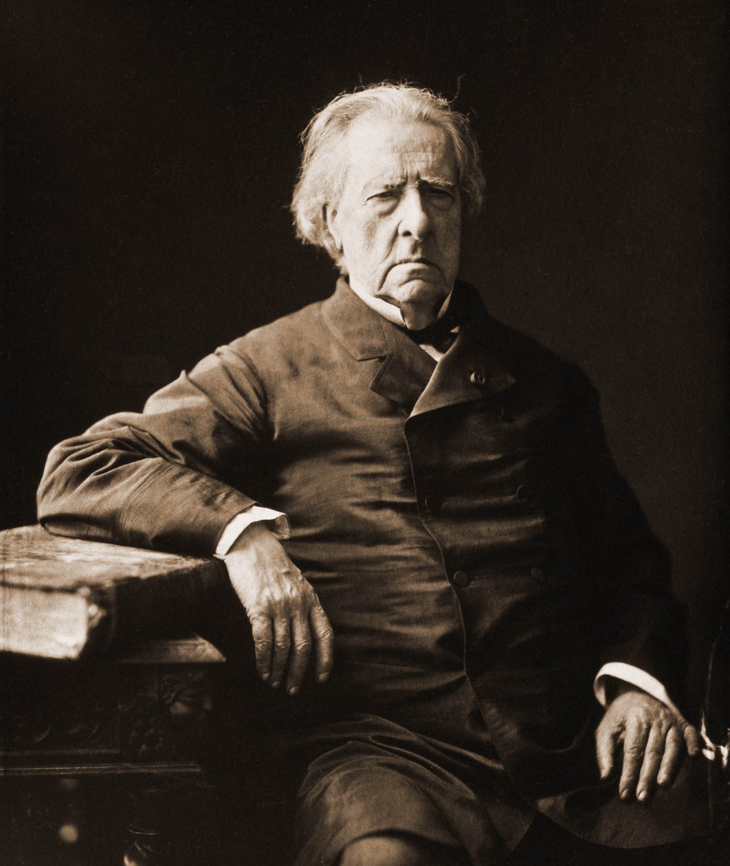 Taylor báró, 1789-1879 filantróp portréja (fotó) alkotó: Nadar