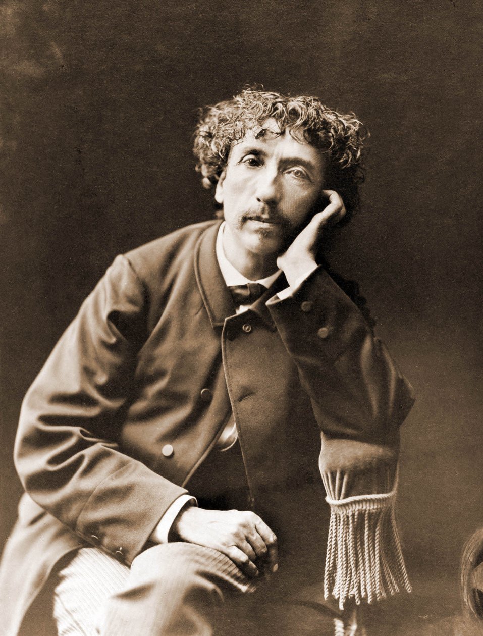 Charles Garnier, a párizsi opera építésze 1825-1898 portréja (fotó) alkotó: Nadar