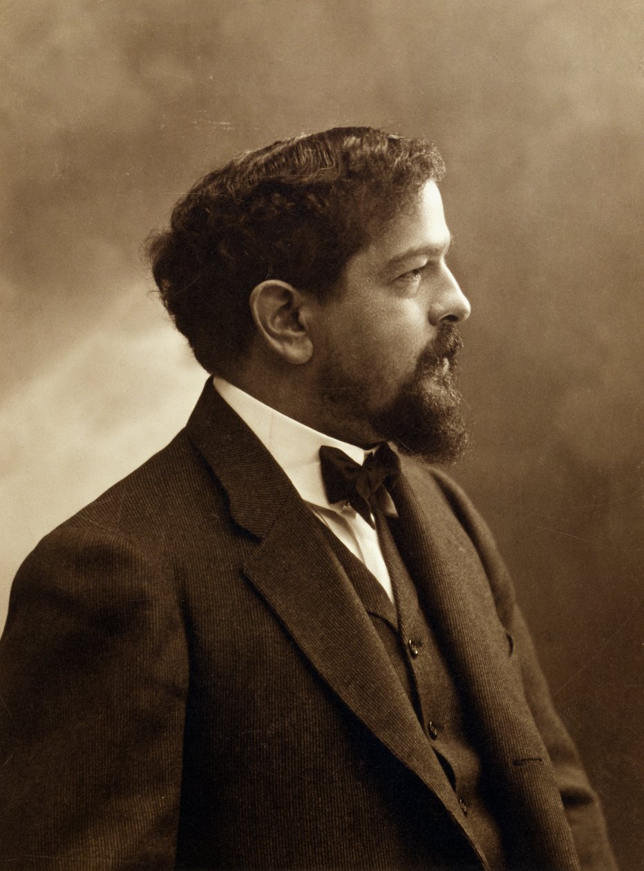 Claude Debussy portréja (Saint-Germain-en-Laye alkotó: Nadar