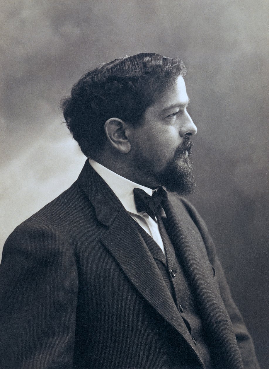 Claude Debussy portréja (Saint-Germain-en-Laye alkotó: Nadar