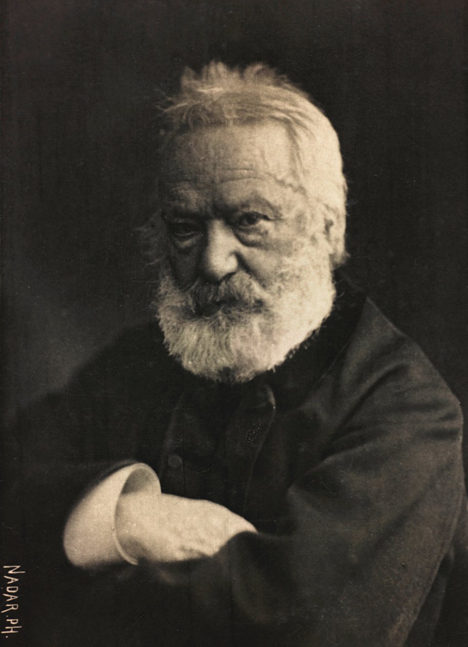 Victor Hugo francia regényíró portréja alkotó: Nadar