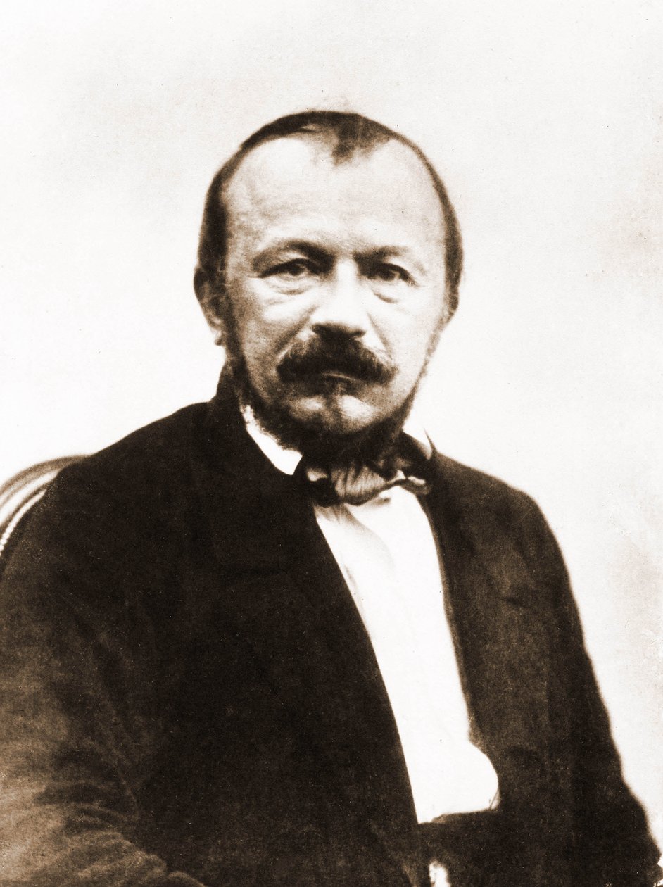 Gerard de Nerval író, 1808-1855 portréja (fotó) alkotó: Nadar