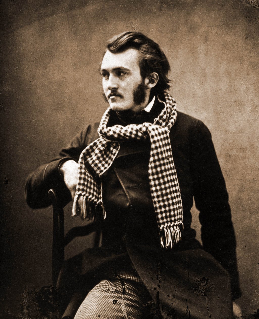 Gustave Dore karikaturista és metsző 1832-1883 portréja. Fotó: Nadar (Felix Tournachon). alkotó: Nadar