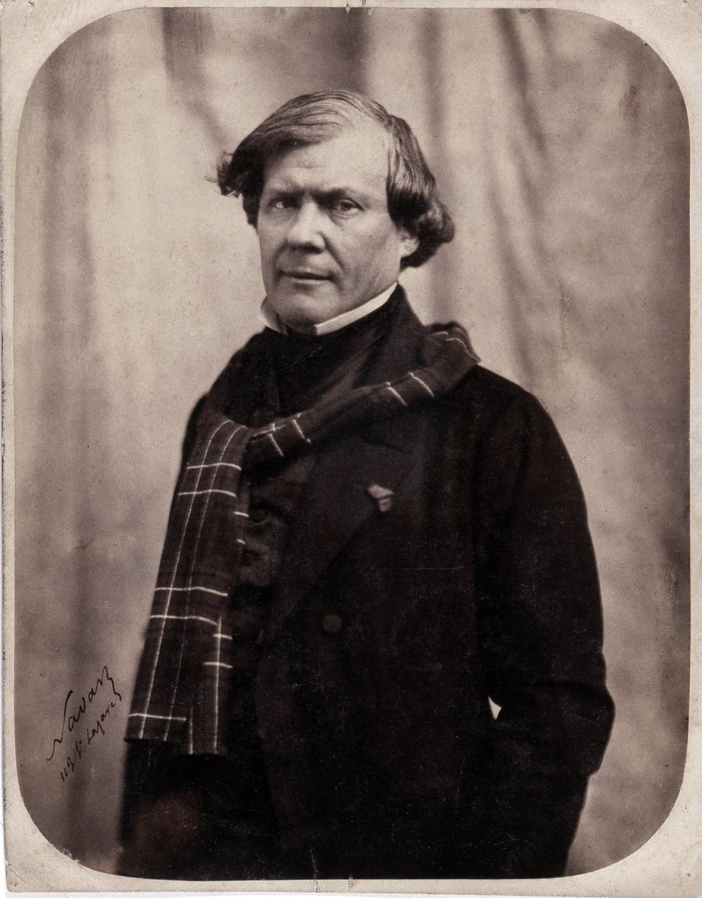 Paul Lacroix portréja, P.L. Jacob bibliofil (1806-1884) alkotó: Nadar