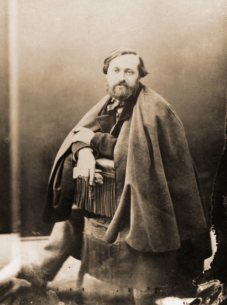 Pierre Alexix Ponson du Terrail író, filetonista 1829-1871 portréja (fotó) alkotó: Nadar