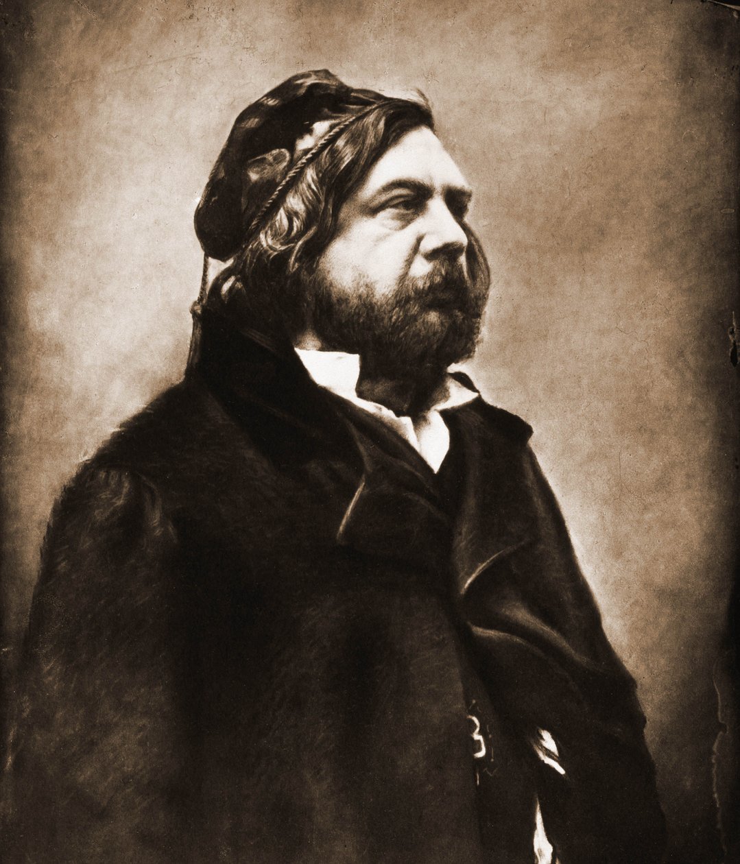 Theophile Gautier, költő, 1811-1872 portréja (fotó) alkotó: Nadar