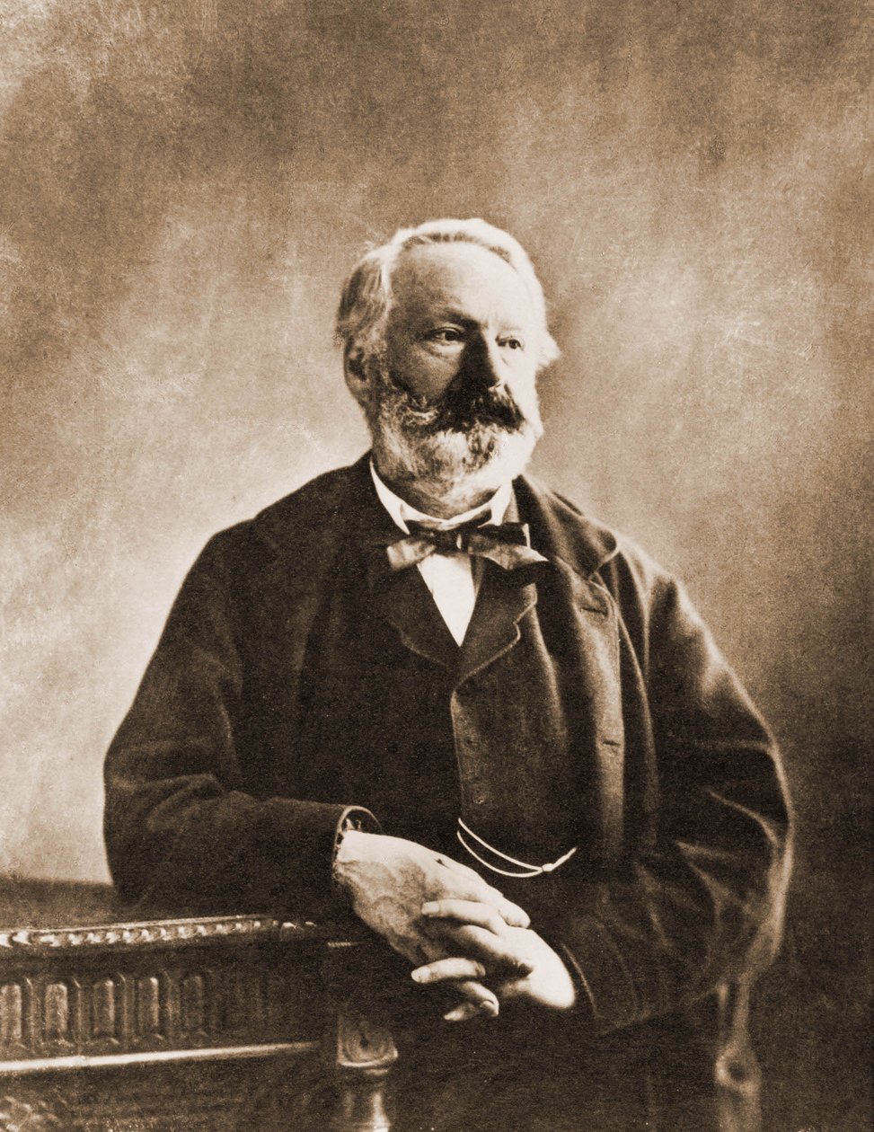 Victor Hugo költő és író portréja 1802-1855 (fotó) alkotó: Nadar