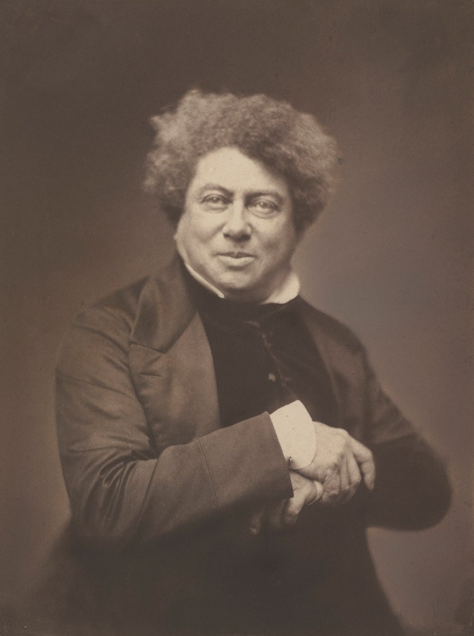 Alexandre Dumas apja 1802-1870, 1855. alkotó: Nadar
