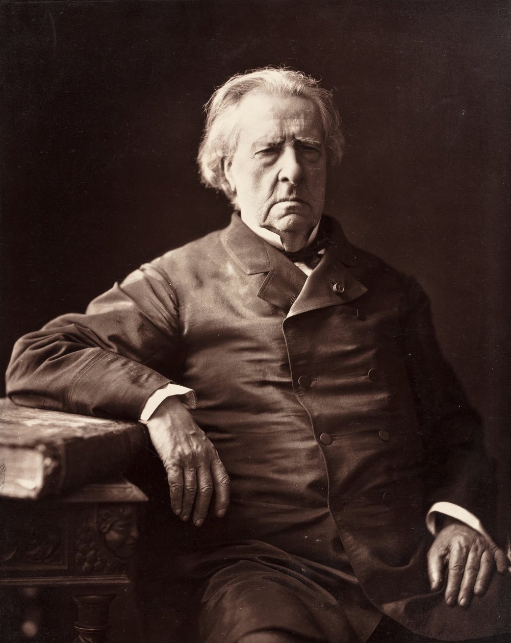Baron Isidore Justin Séverin Taylor belga dráma- és utazási író, 1789-1878, 187275. alkotó: Nadar
