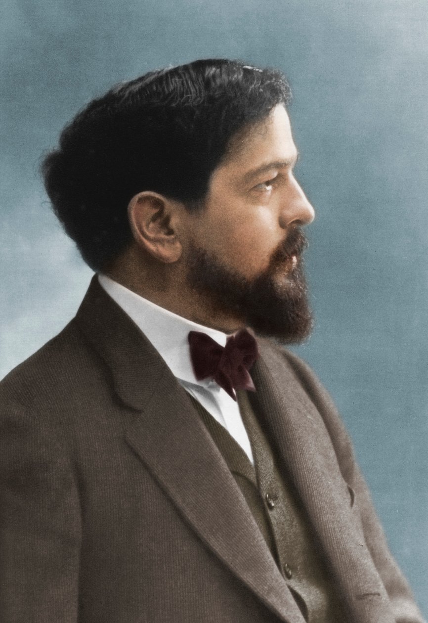 Claude Debussy 1862-1918, francia zeneszerző alkotó: Nadar